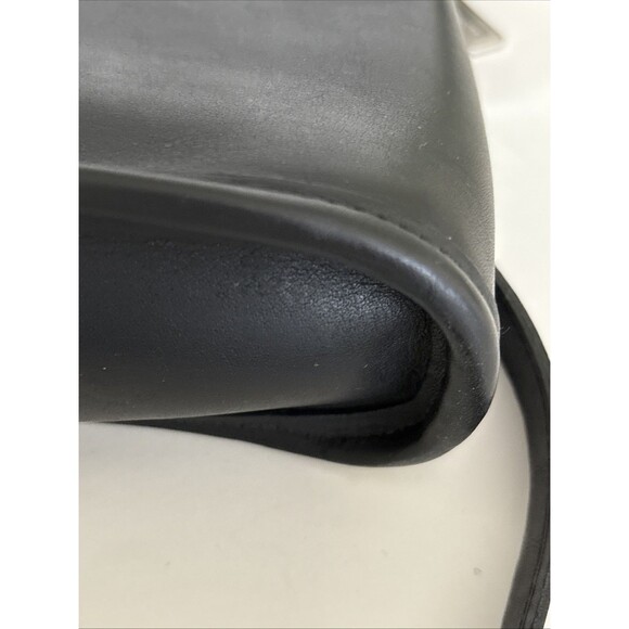 EUC Vintage Coach Mambo Hobo Zip Top Black Leather Crossbody Bag Style 9062 USA - Picture 4 of 15